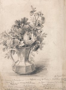 投手の中の花 作： John Constable